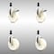 Service Caster 5 Inch 316SS Nylon Swivel 1 Inch Expanding Stem Caster Lock Brake SCC, 2PK SCC-SS316TTLEX20S514-NYS-2-S-2-1 - alternate 1